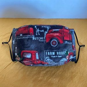 4 Ply Cotton Face Mask - Origami Style